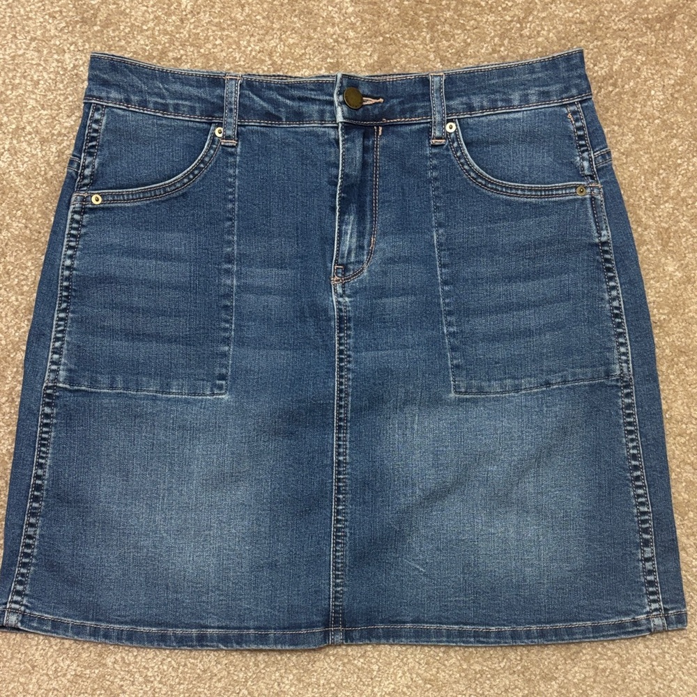 Calvin Klein Jeans Blue Skirt W29